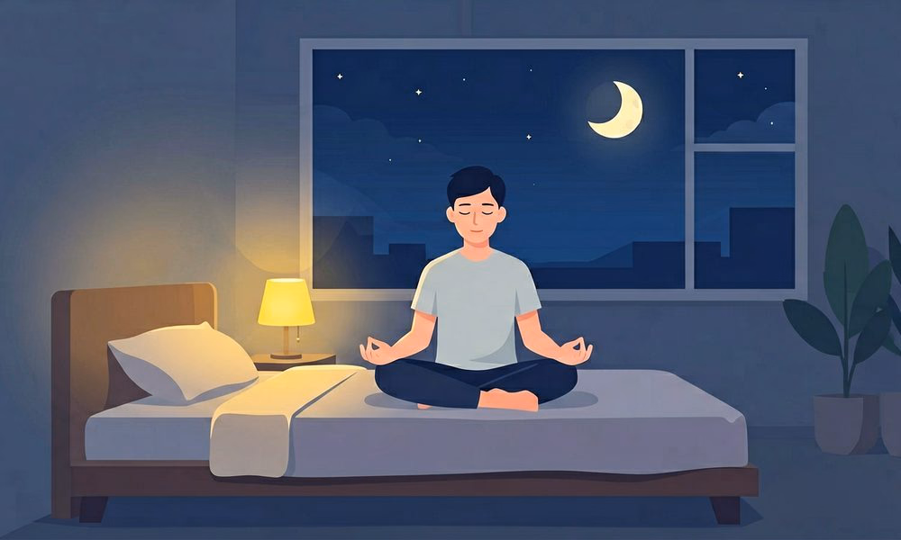 睡前冥想：10分钟放松助眠练习