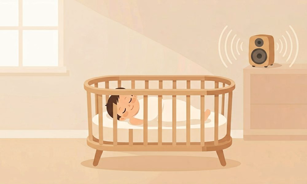 宝宝哄睡白噪音:安全音量与使用指南