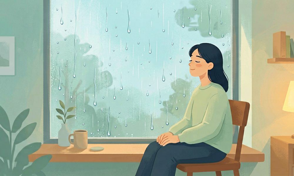 雨天冥想:聆听雨声的练习
