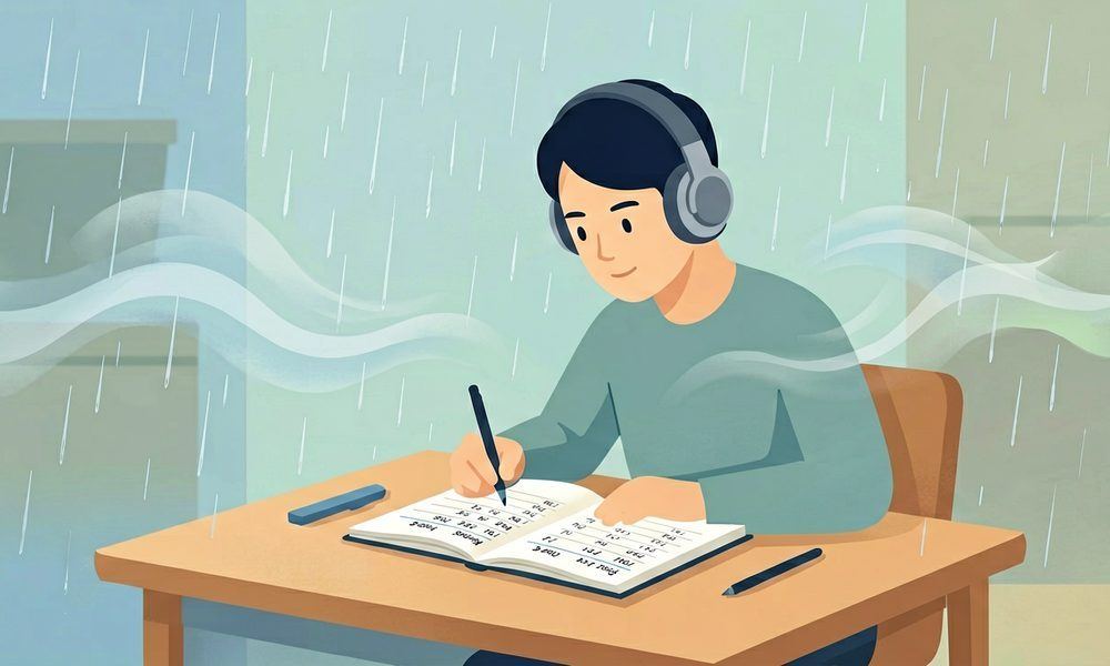 白噪音与记账时光:整理财务的声音环境