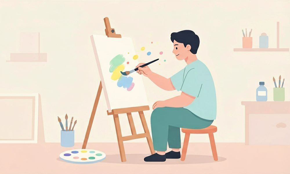 冥想与绘画:艺术创作的正念方法
