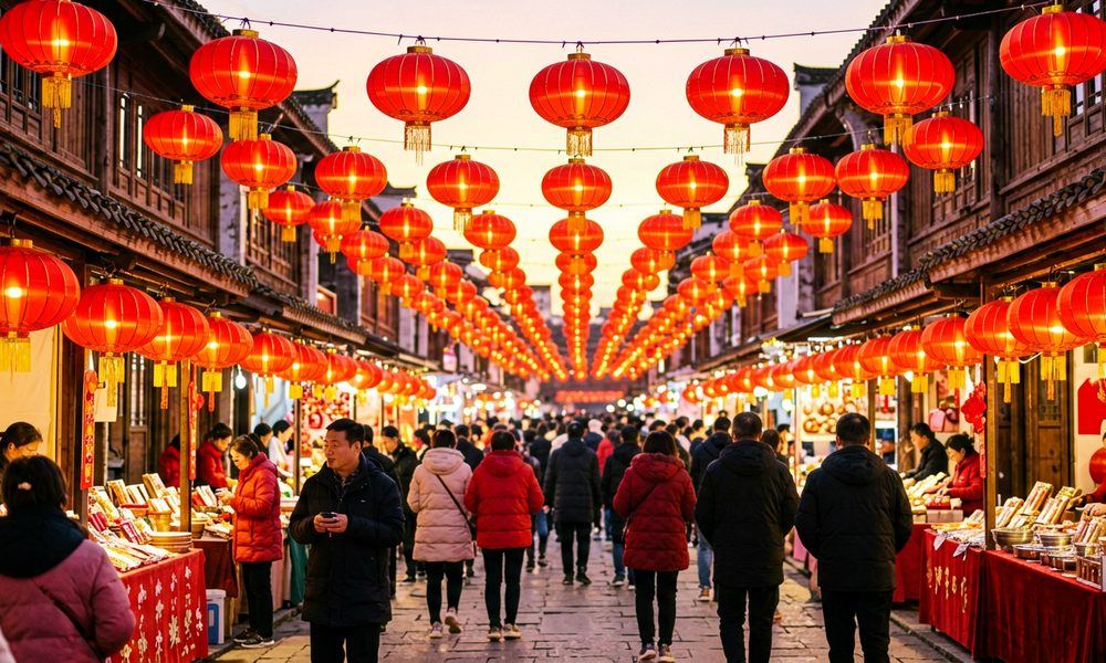白噪音与年集:岁末的热闹声
