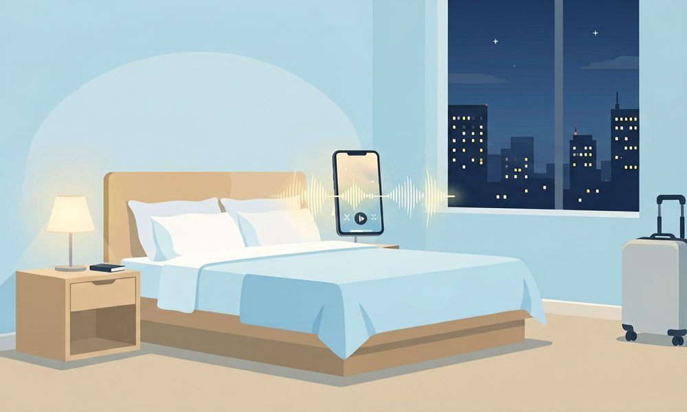 出差酒店白噪音:陌生环境的自助睡眠方案