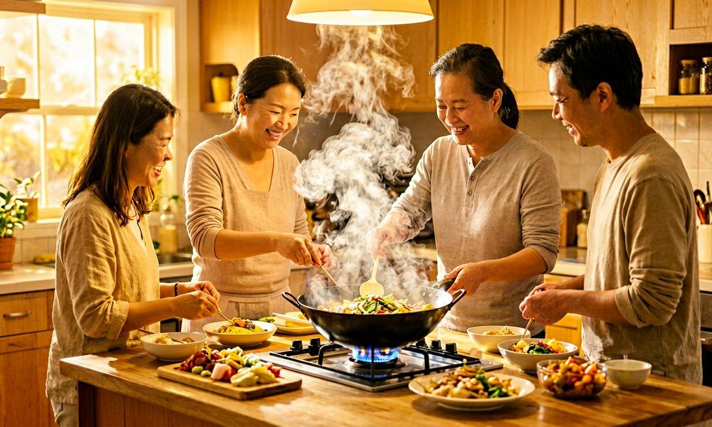 年夜饭的厨房：烟火里的团圆