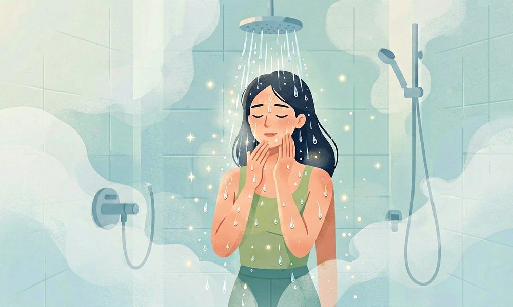 淋浴中的正念:清晨的自我照顾