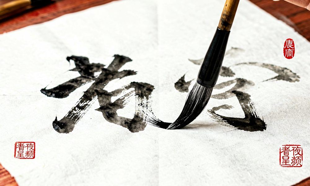冥想与书法：笔墨间的专注