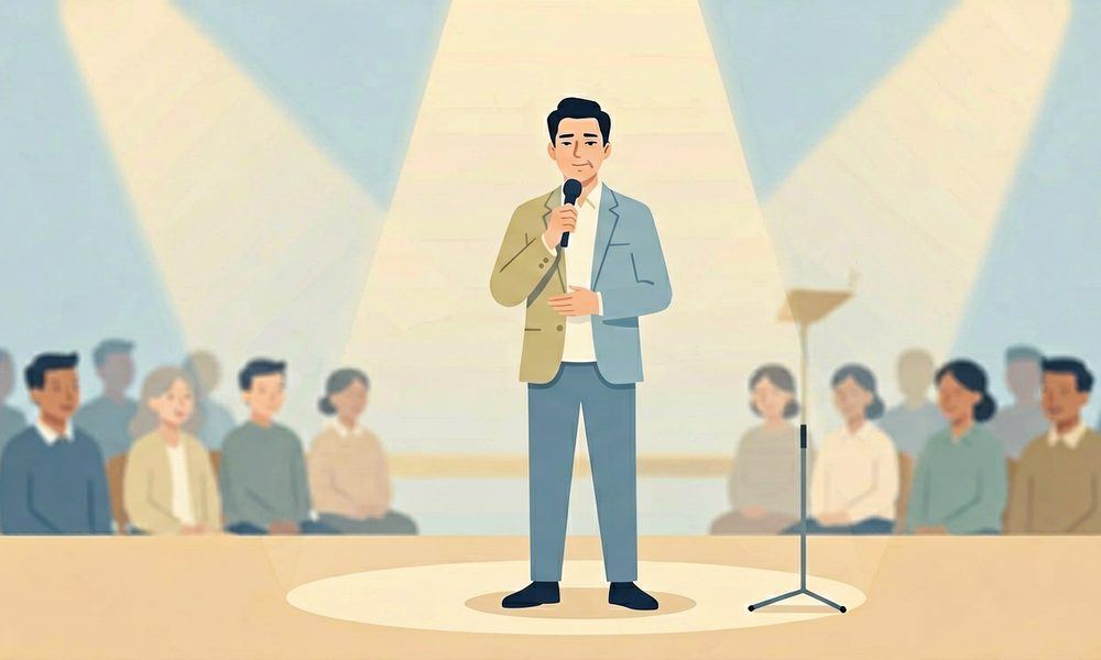 冥想与公开演讲:台上不紧张的练习