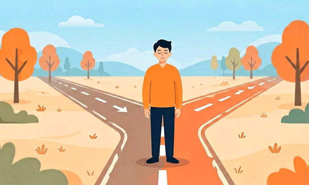 中年转型冥想:人生中场的重新校准