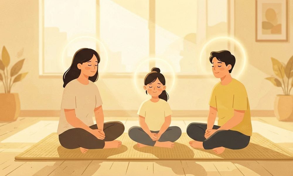 晨间家庭冥想:全家一起的开始