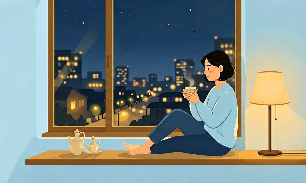 冥想与孤独:一个人的夜晚