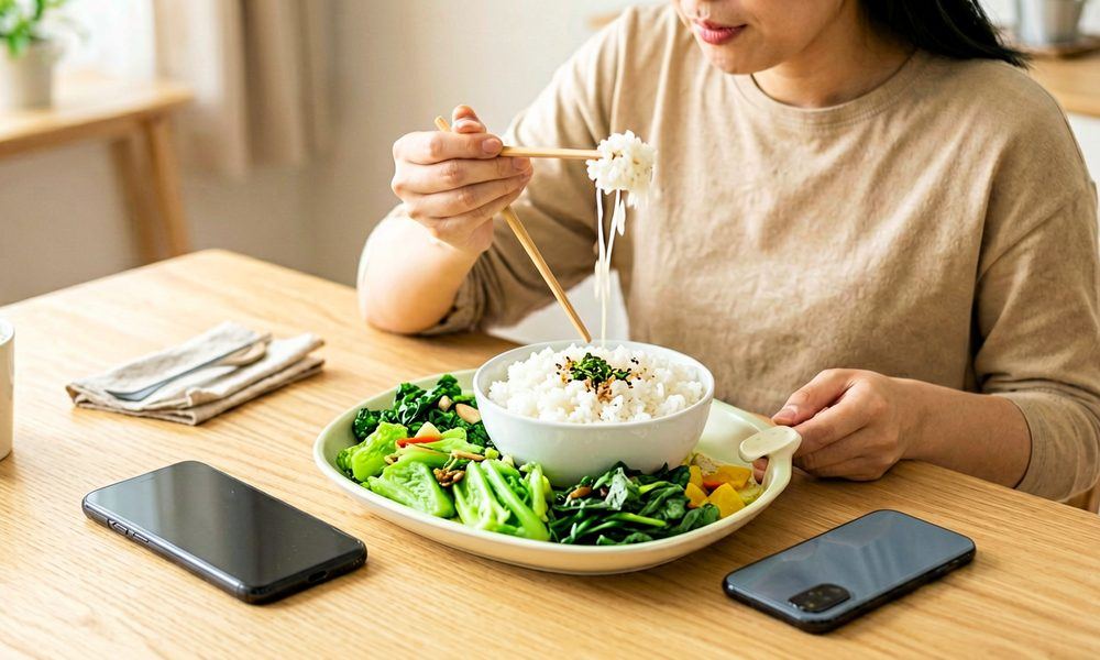 冥想与工作午餐：午间的正念修复