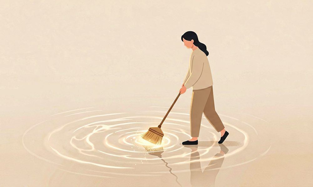 冥想与家务:扫地洗碗中的修行