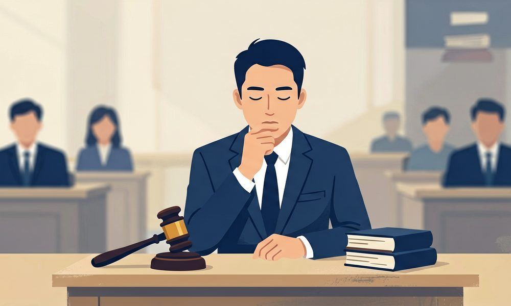 冥想与律师:高压庭审的冷静