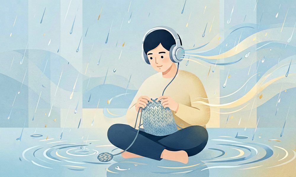 白噪音与手工:缝纫编织的声音陪伴