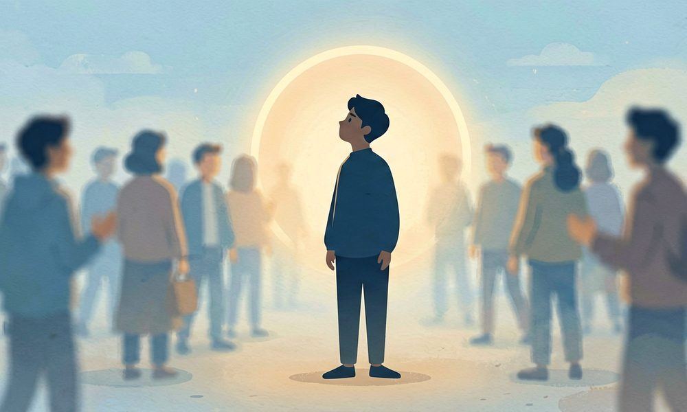 冥想与社交焦虑：人群中的平静