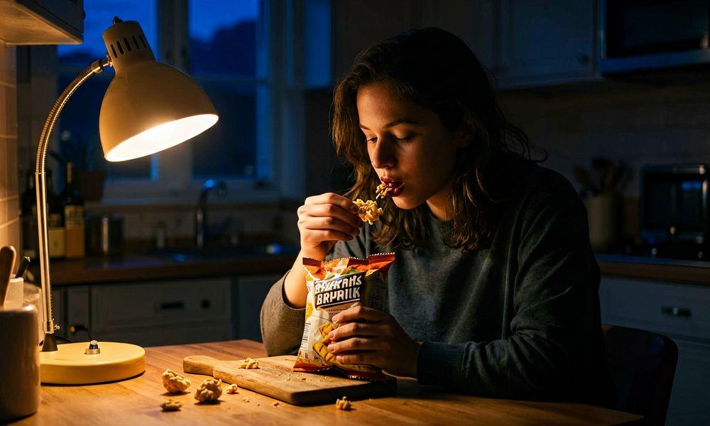 冥想与夜宵:深夜进食的觉察