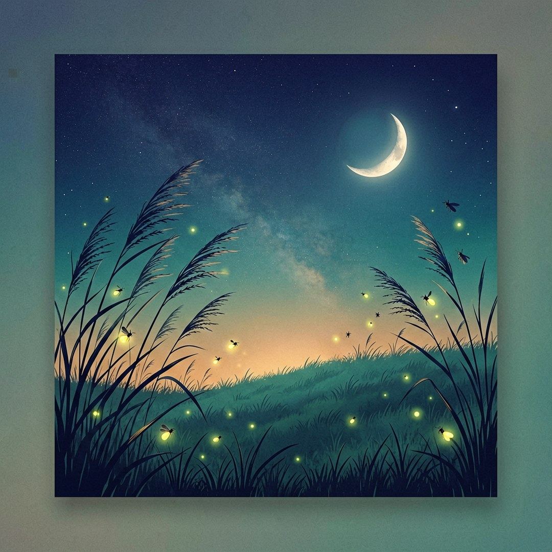 草坡夜风虫鸣·睡眠冥想自然音