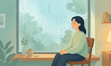 雨天冥想:聆听雨声的练习