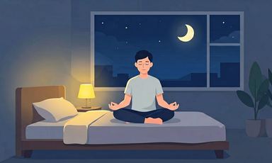 睡前冥想：10分钟放松助眠练习