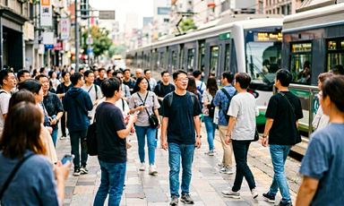 城市的声音：街道、地铁与人群
