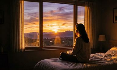 黄昏冥想:一天落幕的仪式