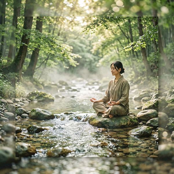 流水与自然声·助眠减压放松纯音乐